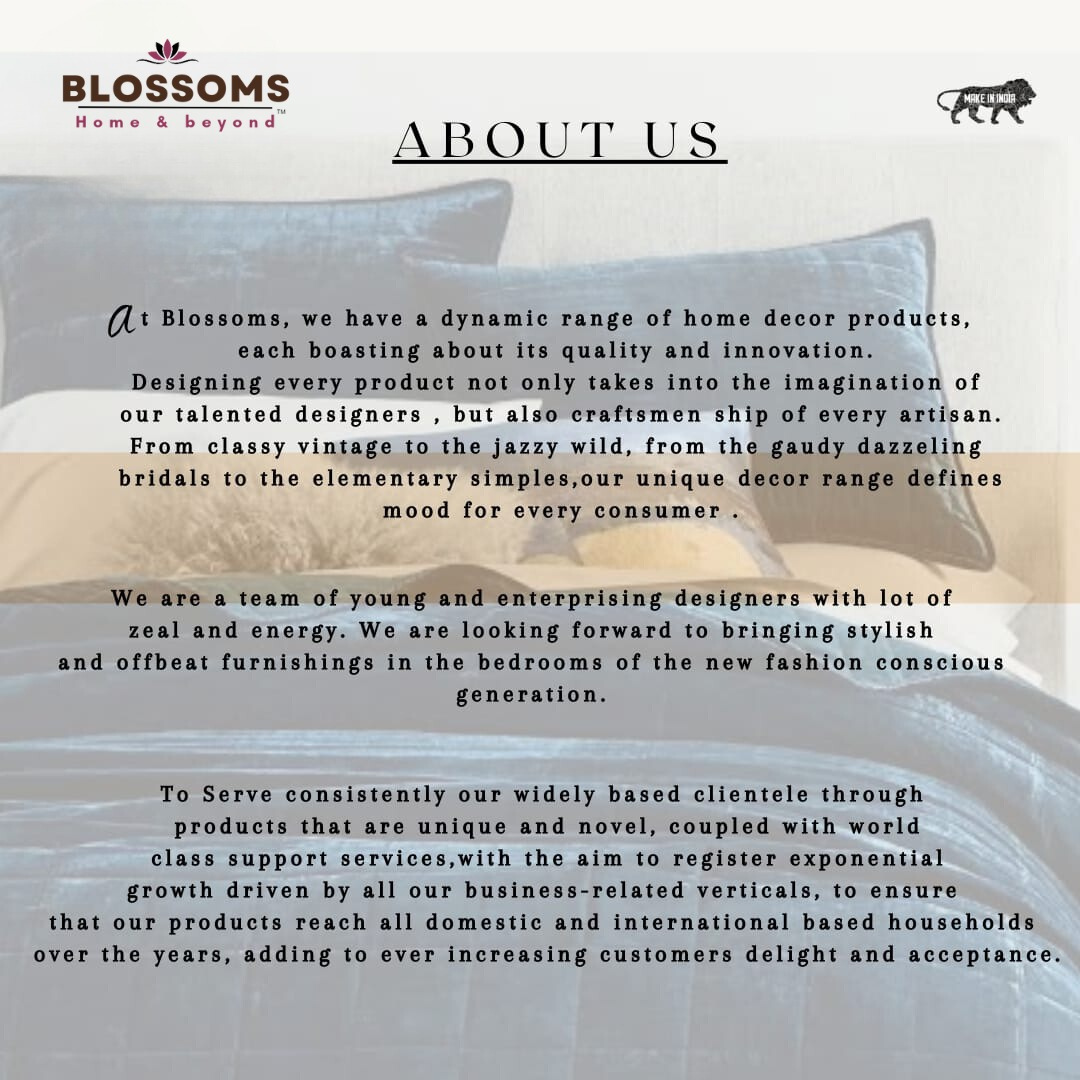 Decorative Cushion Cover |Aari work| 16 by 16| Cotton Fabric|Floral Work|cc|emb|414.