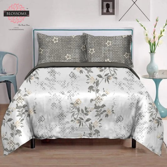 Cotton Satin Double Bed Bedsheets