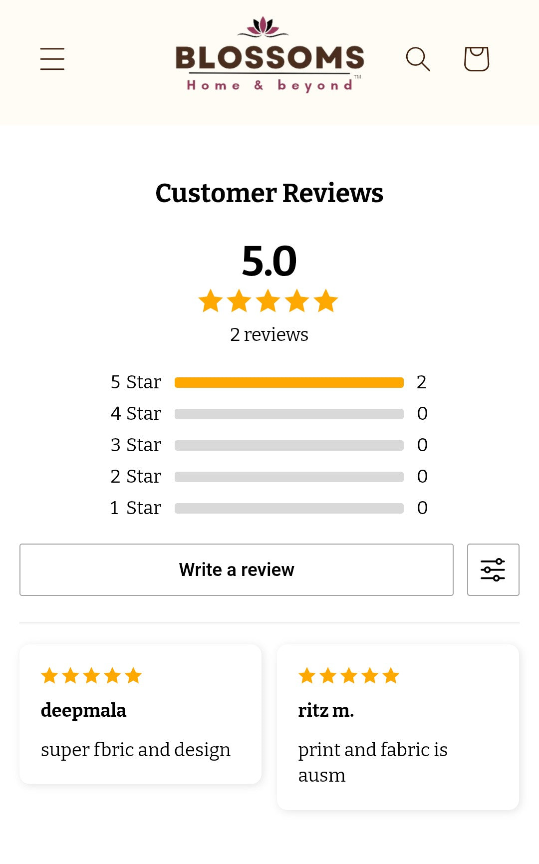 Customer Reviews