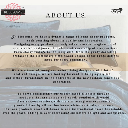 Decorative Cushion Cover |Aari work| 16 by 16| Cotton Fabric|Modern Design|cc|emb|411