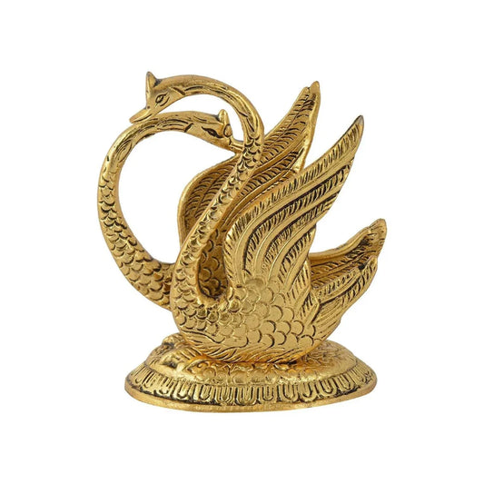 Metal Decorative Golden Swan Duck Shape Napkin, Tissue Paper Holder for Kitchen Dining Table (Golden).