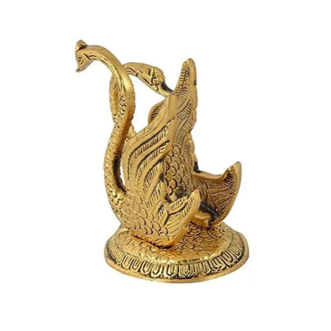 Metal Decorative Golden Swan Duck Shape Napkin, Tissue Paper Holder for Kitchen Dining Table (Golden).