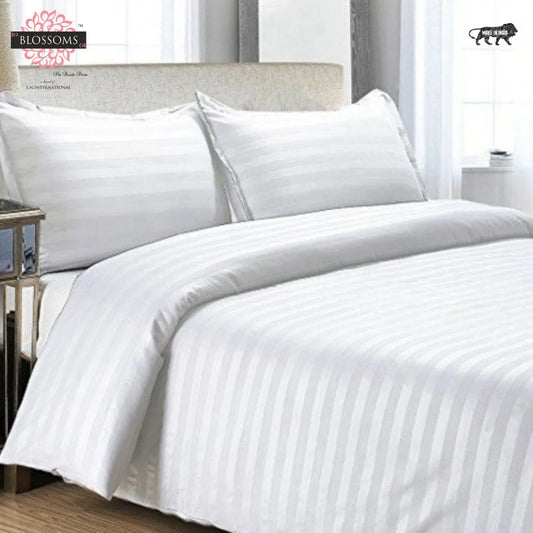 Bedsheet cotton Satin Stripe