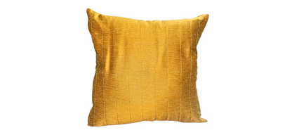 Blossoms 5 pcs embroidered designer modern leaf pattern Cushion Covers set with 1 leaf filler cushion.