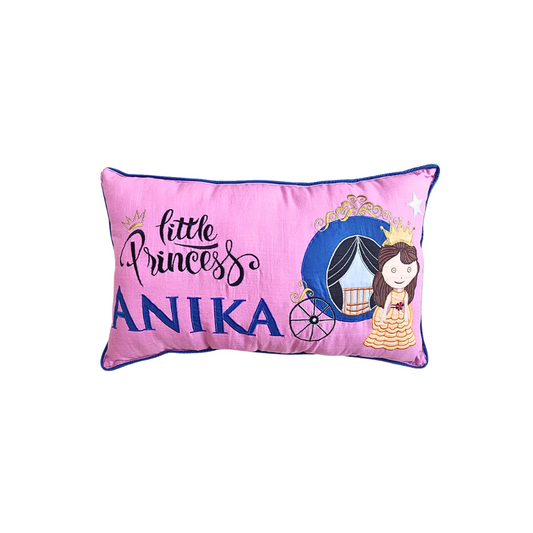 Little princess Customised cushion kids for girls.best for gifting.name can be changed