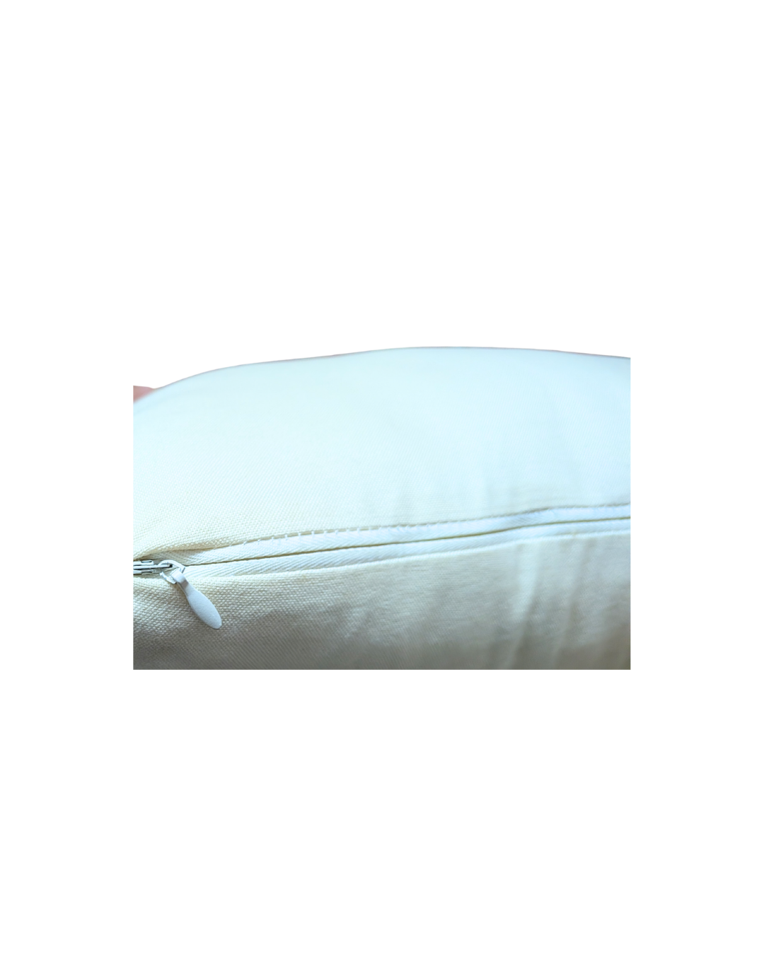 Blossoms embroidered off white cotton Cushion Cover | 16x16 inch cushion covers| floral embroidery | pack of 1