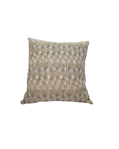 Blossoms weaved fabric Cushion Cover | 16x16 inch cushion covers | pack of 1