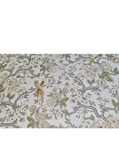 Blossoms 500 thread count digital floral print king size bedsheet with 2 pillows .