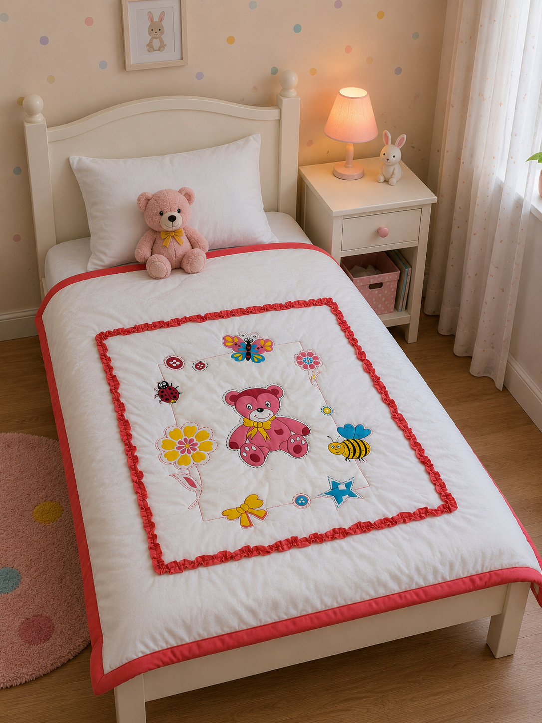 Blossoms Kids comforter |40*60| inch .