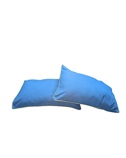 Blossoms kids Bedsheet pure cotton | 108*108 inch |modern city kids print | 2 pillows cases.