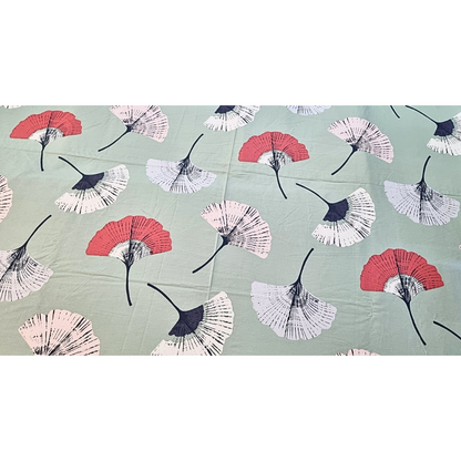 Blossoms Printed bedsheets with super premium 100% cotton fabric with 2 pillows in 500 thread count. 112x112 inch king size.